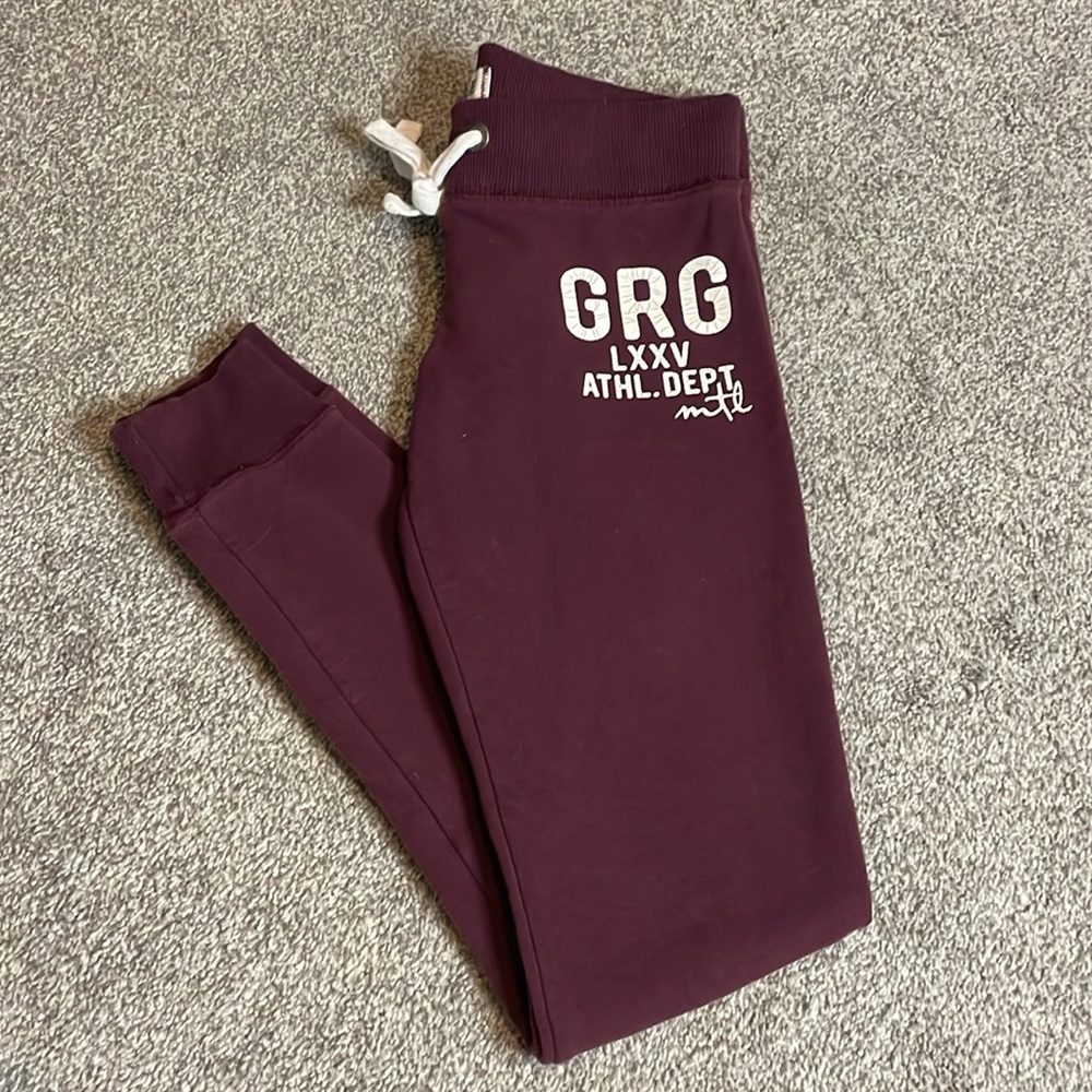 Maroon Garage sweatpants - Picture 4 of 5